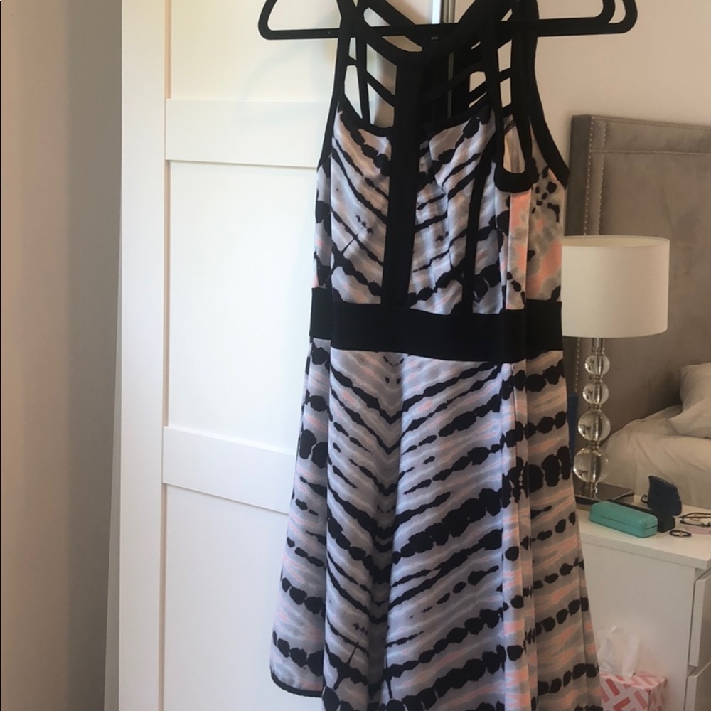 Buffalo cutout dress